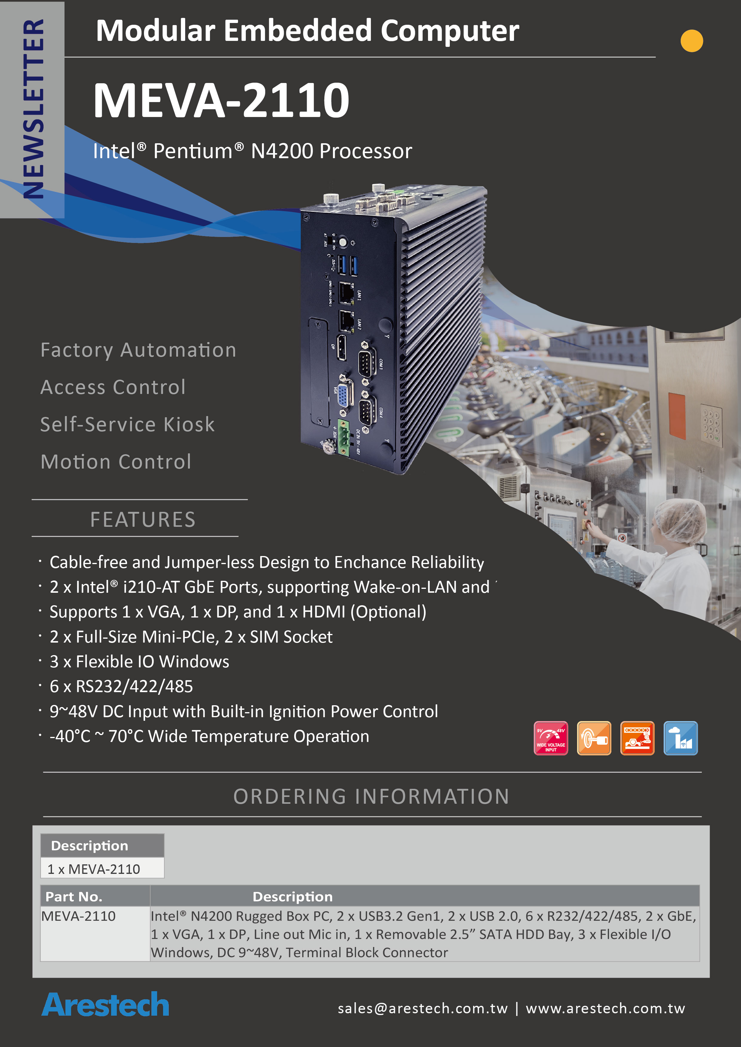 MEVA-2110 MEVA-2110